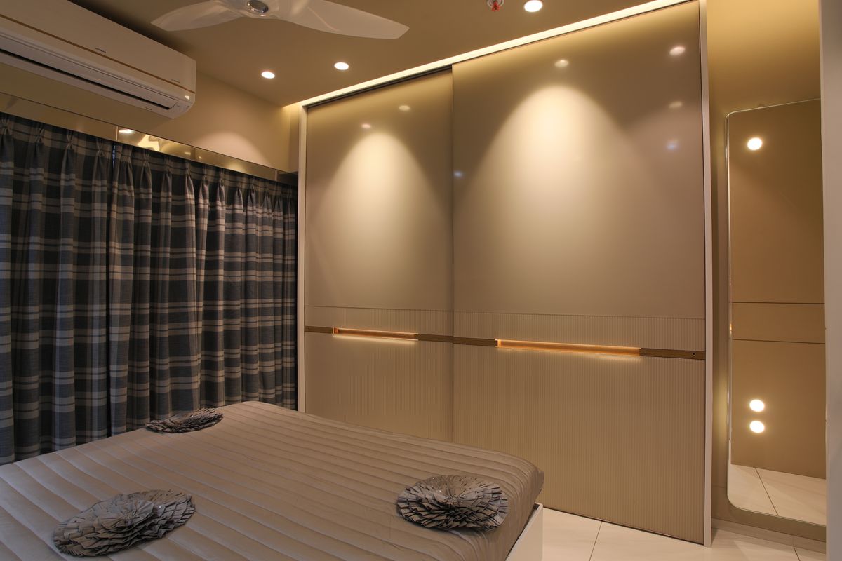 Master bedroom with premium finishes